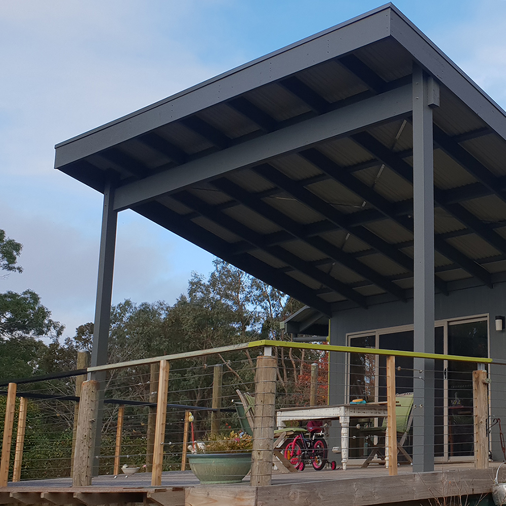 Anthony Duncan Builders Pty Ltd new deck on house in 2020