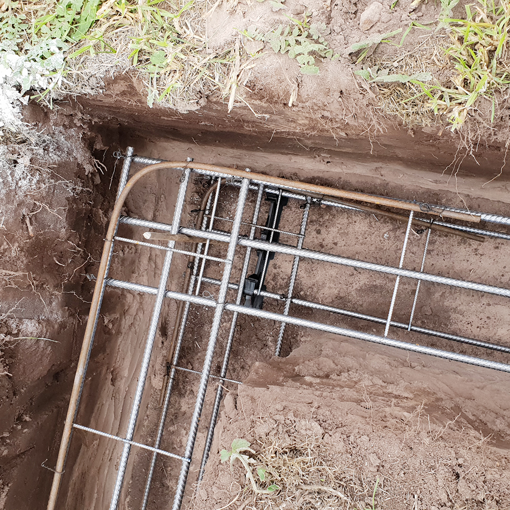 AD BUILD footings in 2020