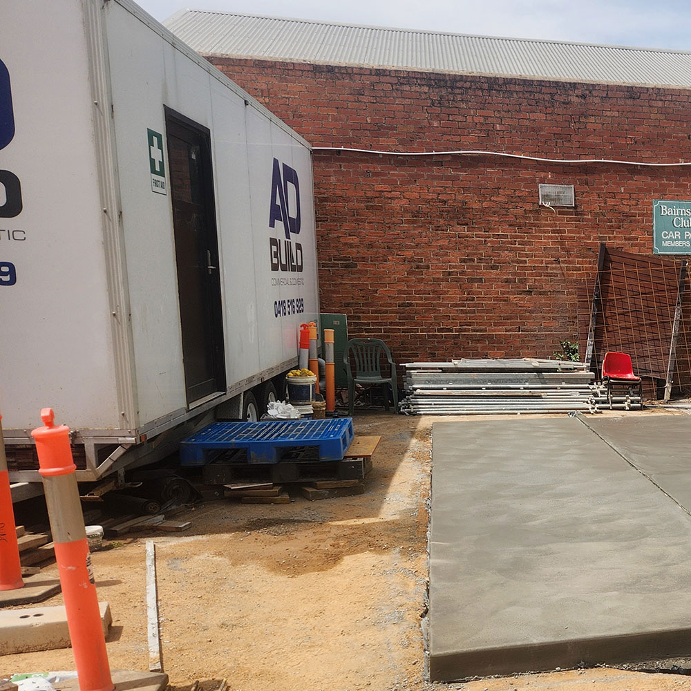 AD Build Pty Ltd Bairnsdale Club development in 2025