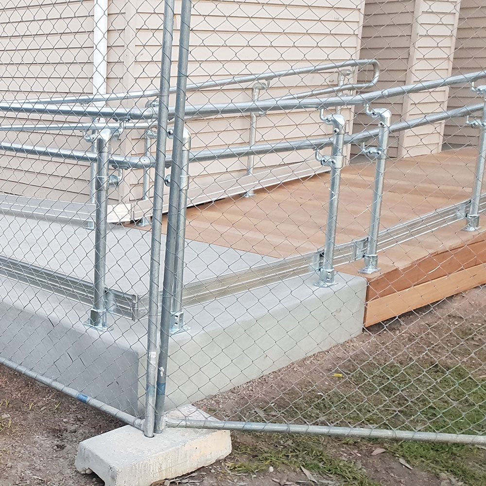 Disabled ramps are designed and built by AD BUILD.
