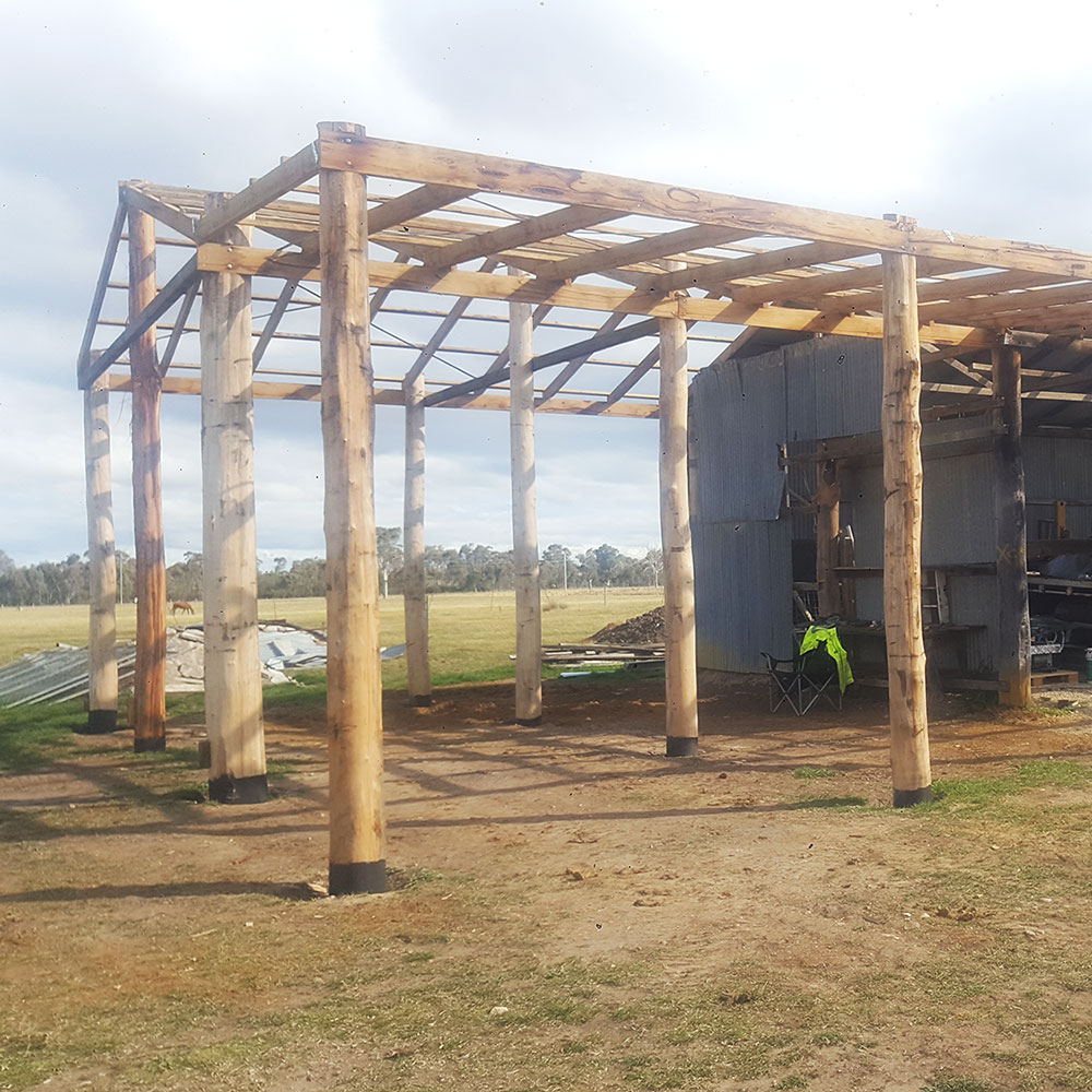 AD BUILD builds quality farm sheds.