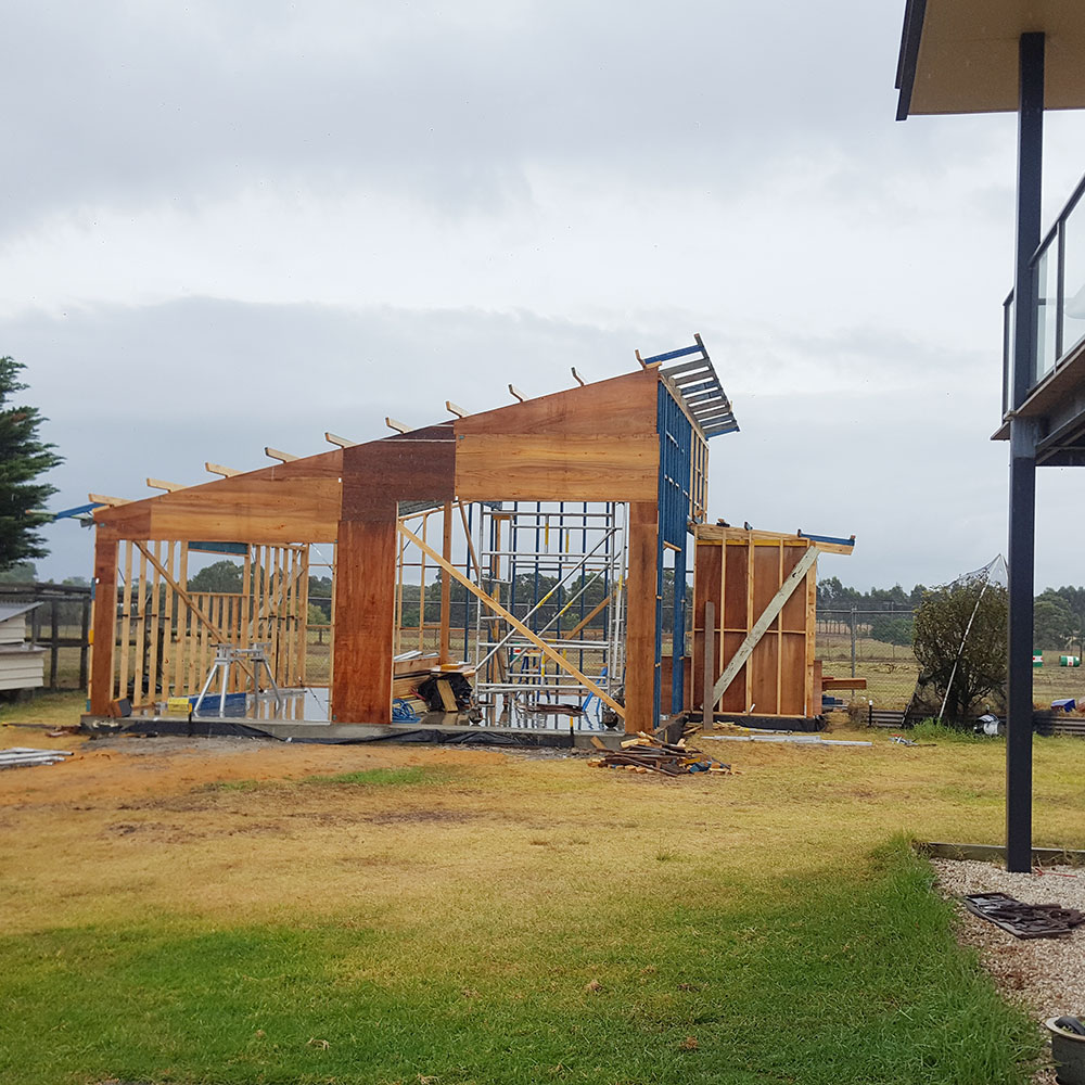 AD BUILD designs and builds quality sheds.